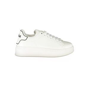 Gaelle Paris White Polyurethane Women Women's Sneaker